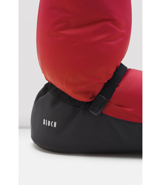 Ladies' Solid Colored Booties Red