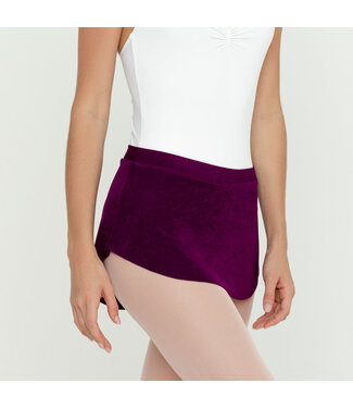 Bullet Pointe Skirt - Plum
