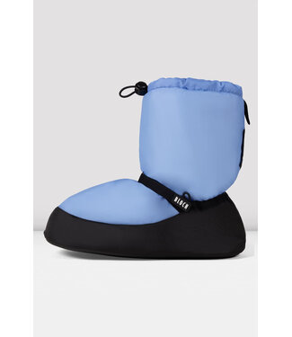 Bloch Ladies' Solid Colored Warm up Bootie-B Light Blue