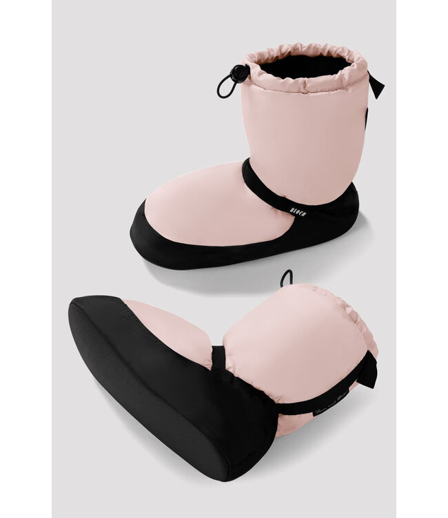 Ladies' Solid Colored Warm up Bootie-B Candy Pink