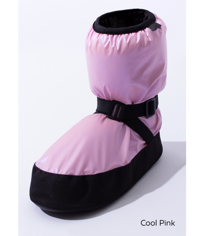 Ladies' High Cut Warm-up Booties Cool Pink