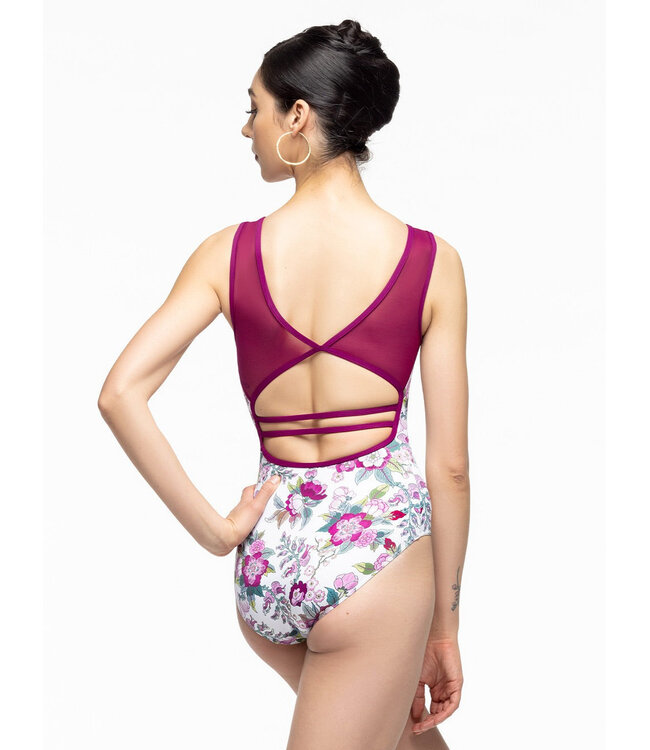 Ladies' Louise Aspire White Leotard