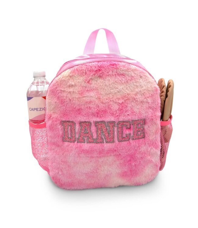 B287 Faux Fur Backpack