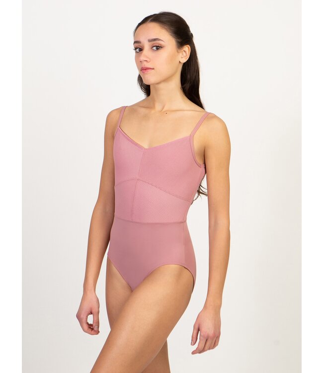 Ladies' Balletcore Ribbed Camisole Leotard