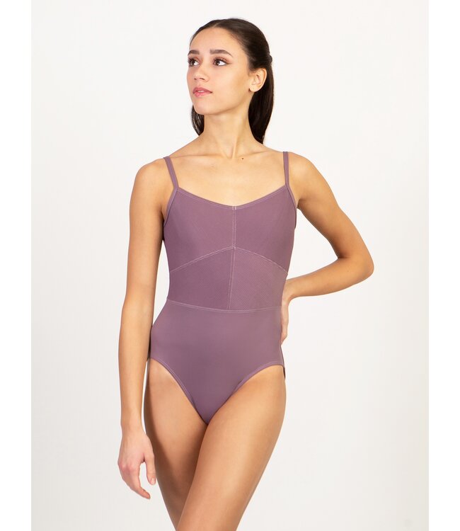 Ladies' Balletcore Ribbed Camisole Leotard