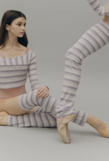 Rubiawear Ladies' Shorty Leg Warmers Lavender Dreams