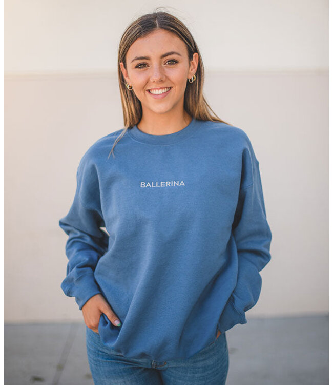 Ladies' Ballerina Embroidered Pullover