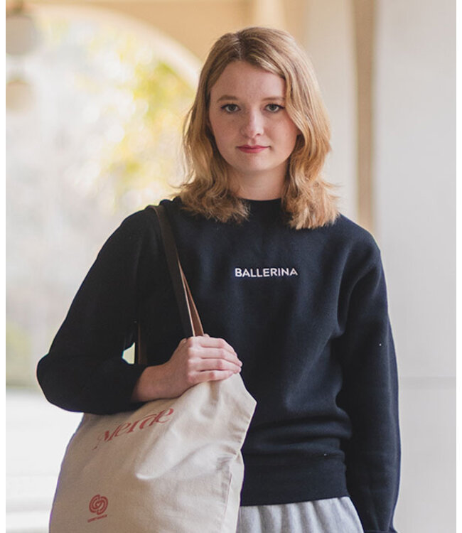 Ladies' Ballerina Embroidered Pullover
