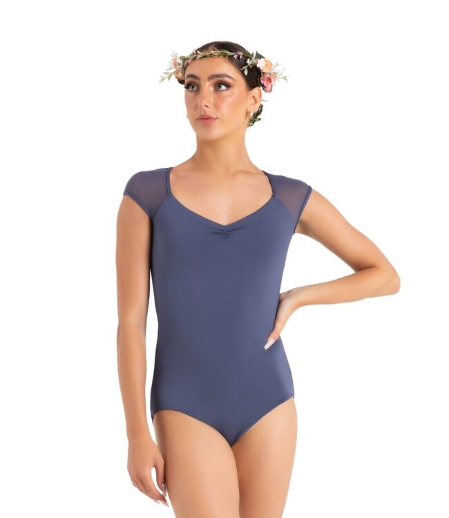 Ladies' Daisy Cap Sleeve Leotard