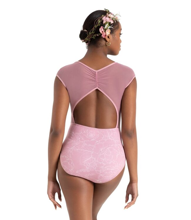 Ladies' Daisy Cap Sleeve Leotard