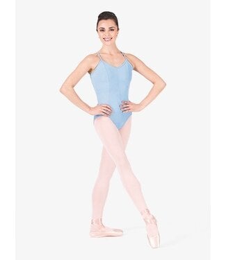 Mirella Ladies' Camisole Leotard Light Blue