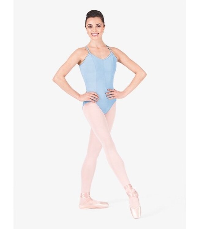 Ladies' Camisole Leotard Light Blue