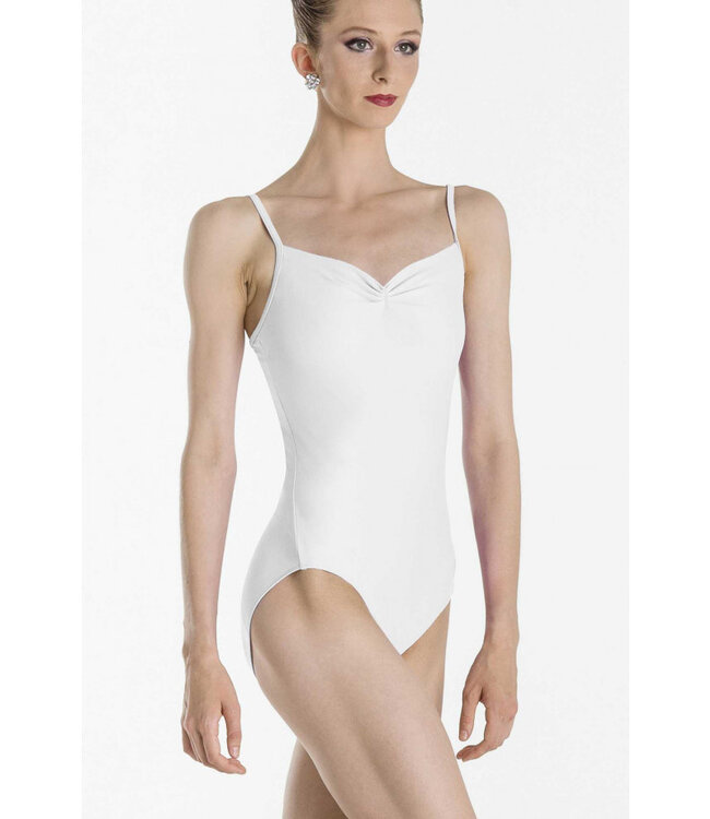 Ladies' Abbie Leotard White