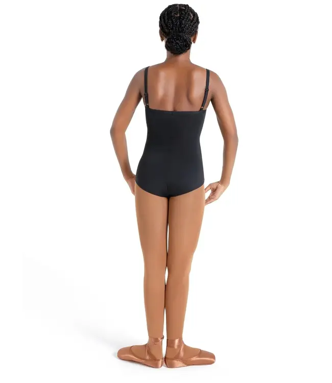 Ladies' Bra Tek Camisole Leotard Black