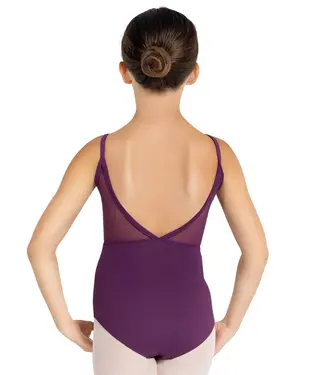 Capezio Ladies' Mesh Back Leotard Aubergine
