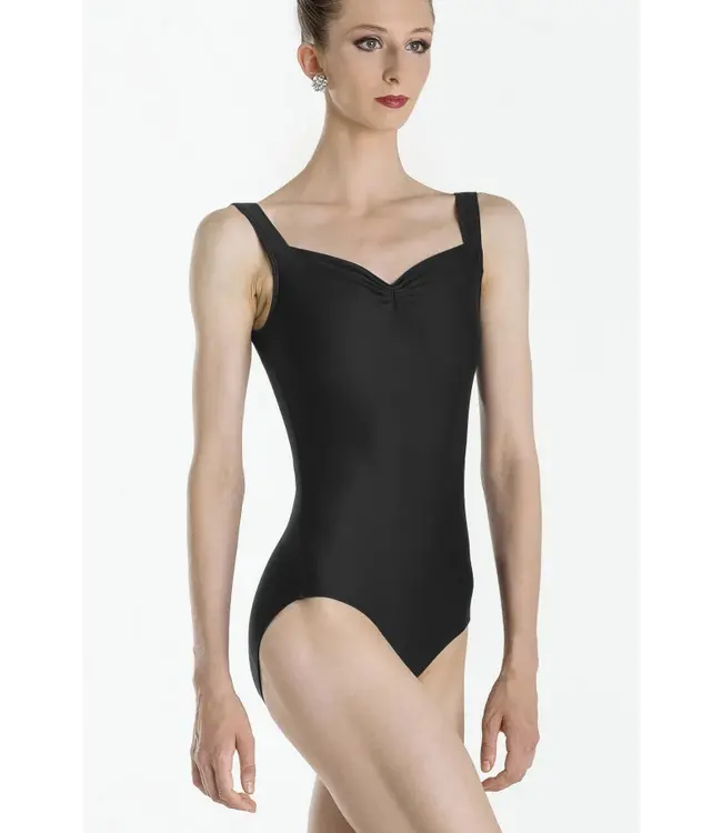 Ladies' Faustine Tank Leotard Black