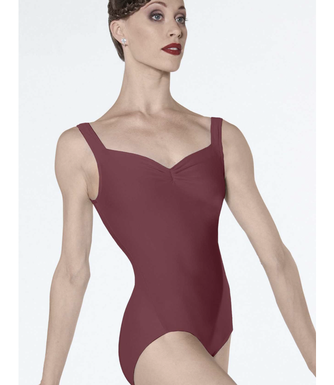 Ladies' Faustine Tank Leotard Burgundy
