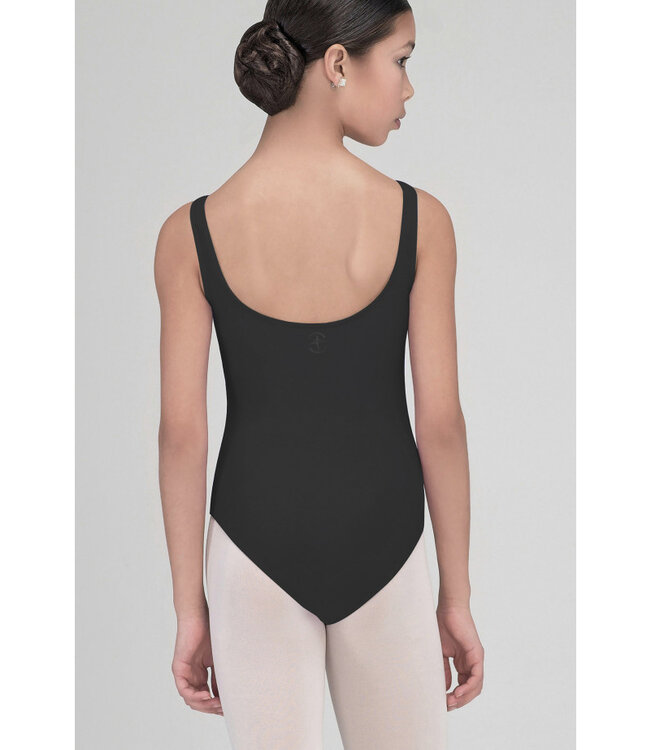 Children's Faustine Tank Leotard Black