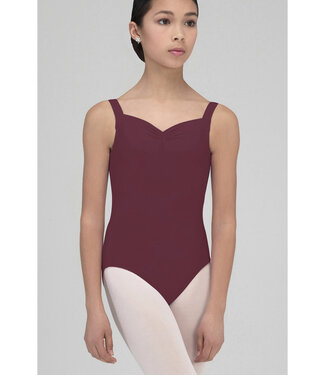 Wear Moi Children's Faustine Tank Leotard Burgundy