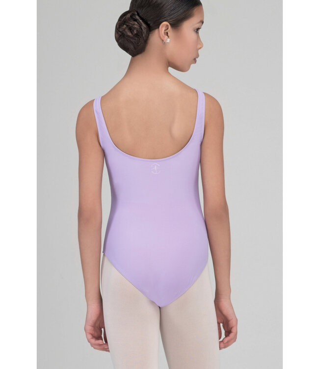 Children's Faustine Tank Leotard Lilac