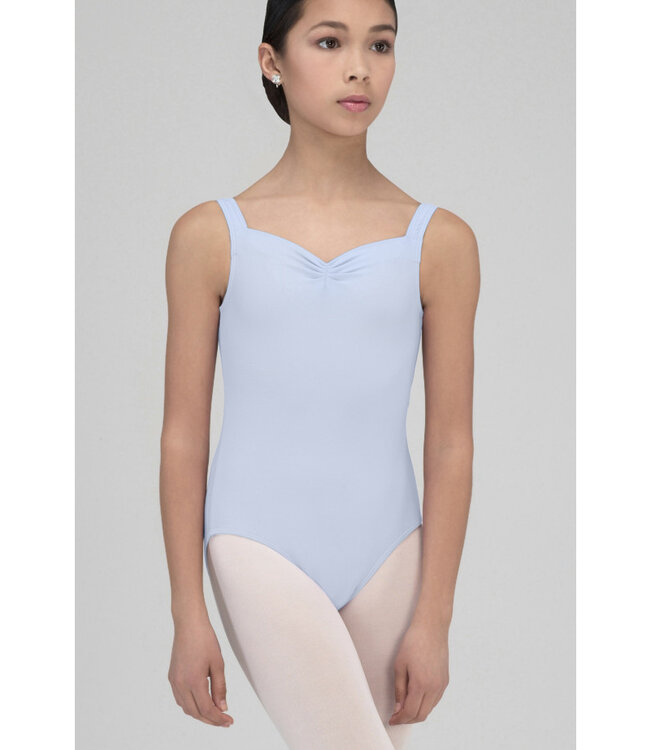 Children's Faustine Tank Leotard Sky