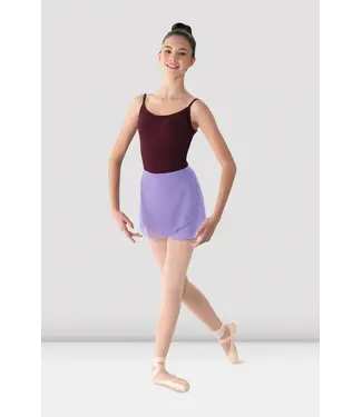 Mirella Ladies' Georgette Wrap Skirt Lilac