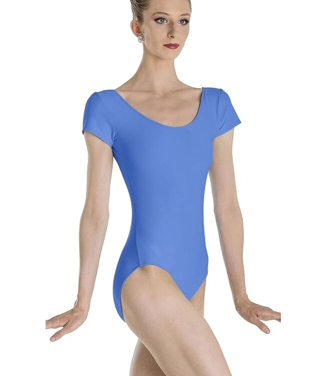 Ladies' Coralie Cap Sleeve Leotard French Blue