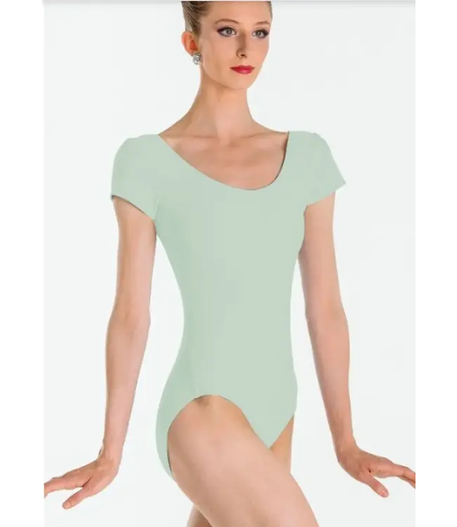 Ladies' Coralie Cap Sleeve Leotard Mint