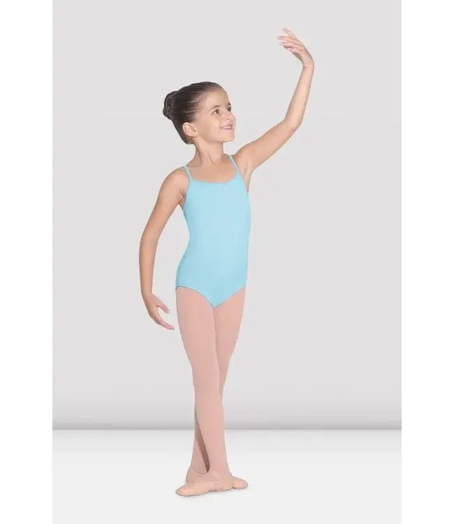 Children's Camisole Leotard Pastel Blue