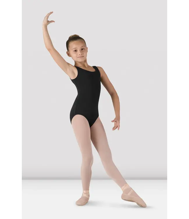 Children's Tank Leotard Black