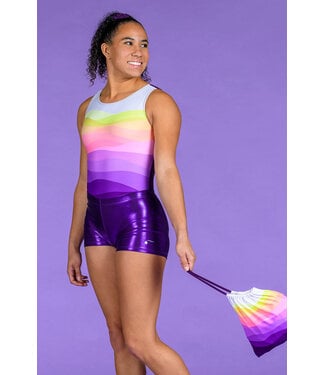 Destira Ladies' Mystique Sport Shorts Purple