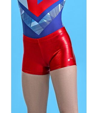 Destira Ladies' Mystique Sport Shorts Red