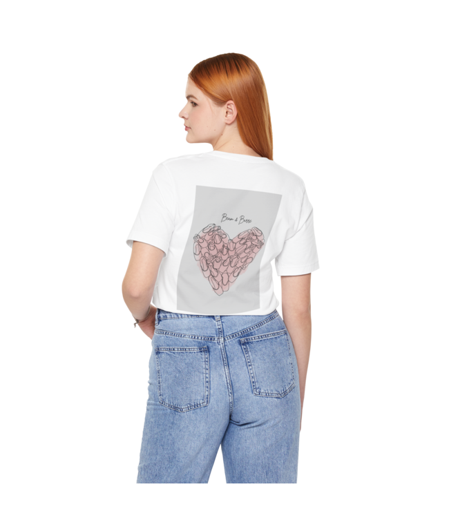 Framed Pointe Shoe Heart Shirt