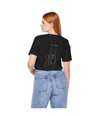 Beam & Barre Pointe Shoe Shirt Black