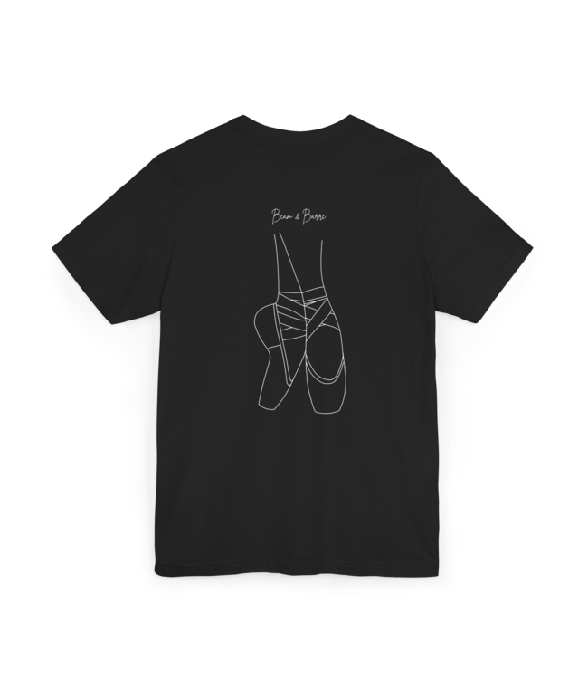 Pointe Shoe Shirt Black