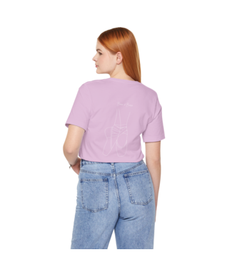 Beam & Barre Pointe Shoe Shirt Lilac