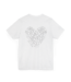 Pointe Shoe Heart Shirt Ash