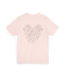 Pointe Shoe Heart Shirt Soft Pink