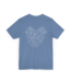 Pointe Shoe Heart Shirt Periwinkle