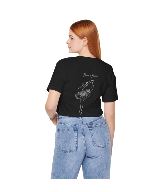 Peony Dancer Shirt Black