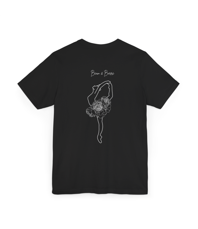 Peony Dancer Shirt Black