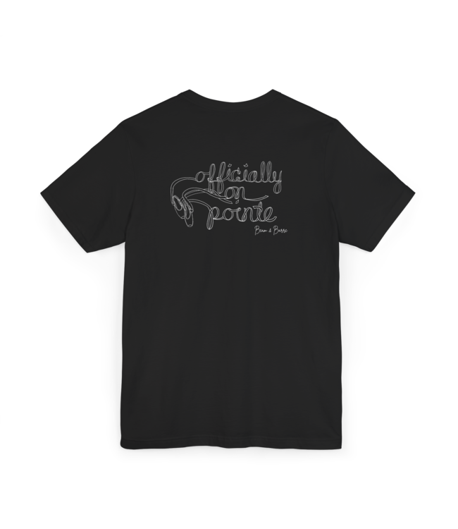 Officially on Pointe Shirt Black