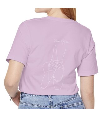 Beam & Barre Pointe Shoe Shirt Lilac