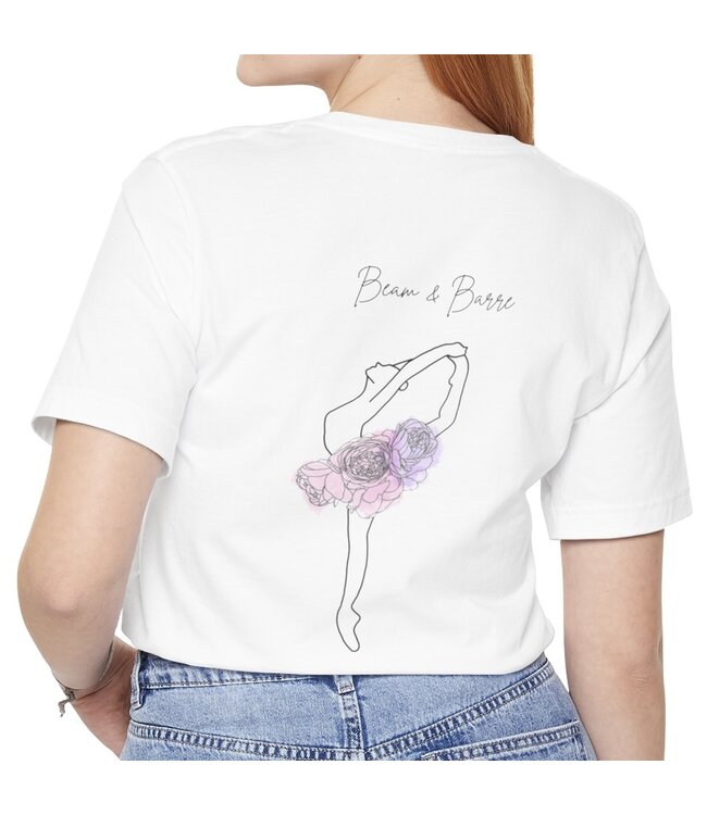 Peony Dancer Shirt  White