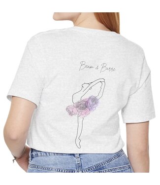Beam & Barre Peony Dancer Shirt  Ash