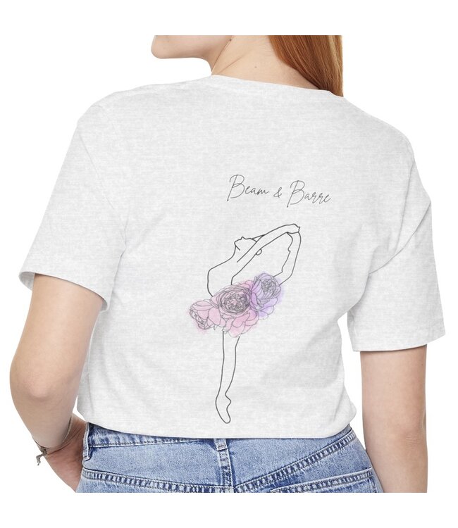 Peony Dancer Shirt  Ash