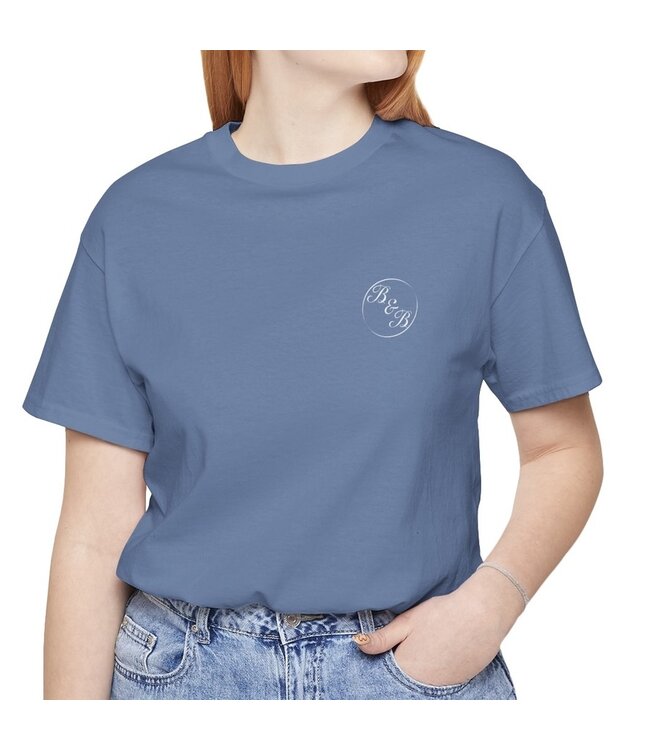 Peony Dancer Shirt Periwinkle