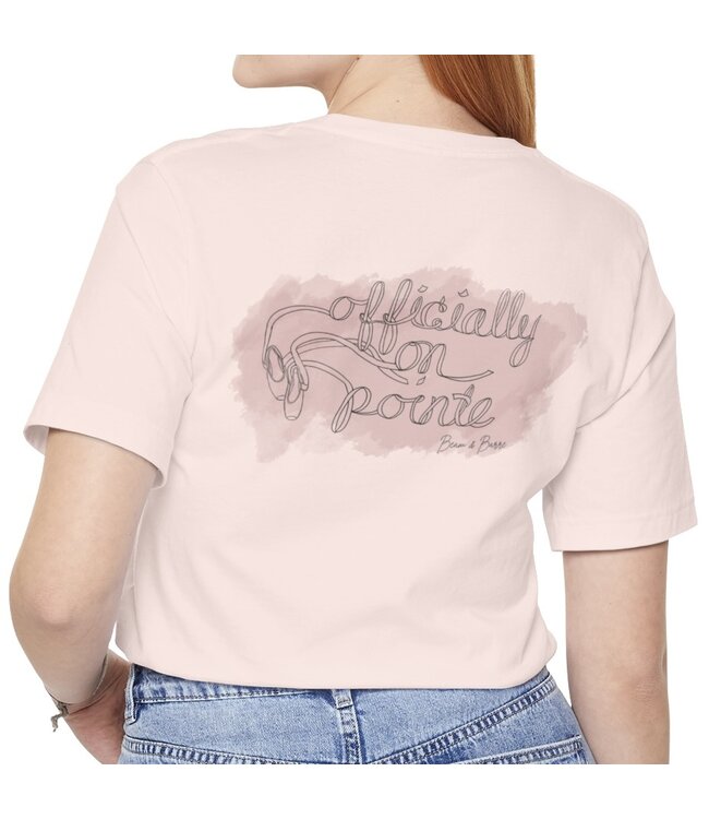 Officially on Pointe Shirt Soft Pink