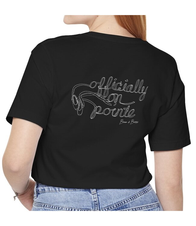Officially on Pointe Shirt Black