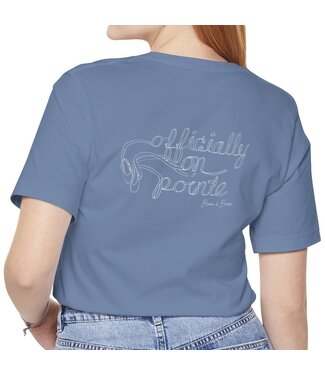 Beam & Barre Officially on Pointe Shirt Periwinkle